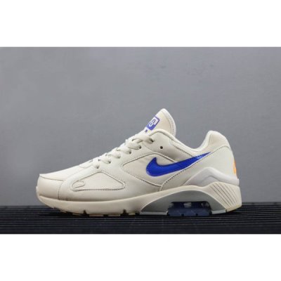 Nike Erkek Air Max 180 Desert Sand/Racer Mavi / Turuncu Koşu Ayakkabısı Türkiye - C5O752K9